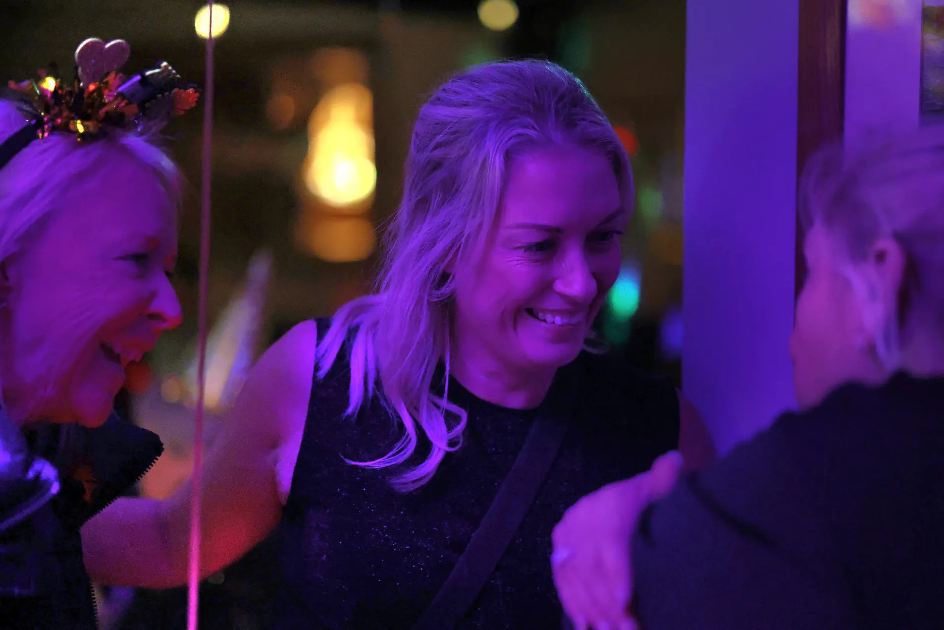 Louisa making party goers feel at ease
